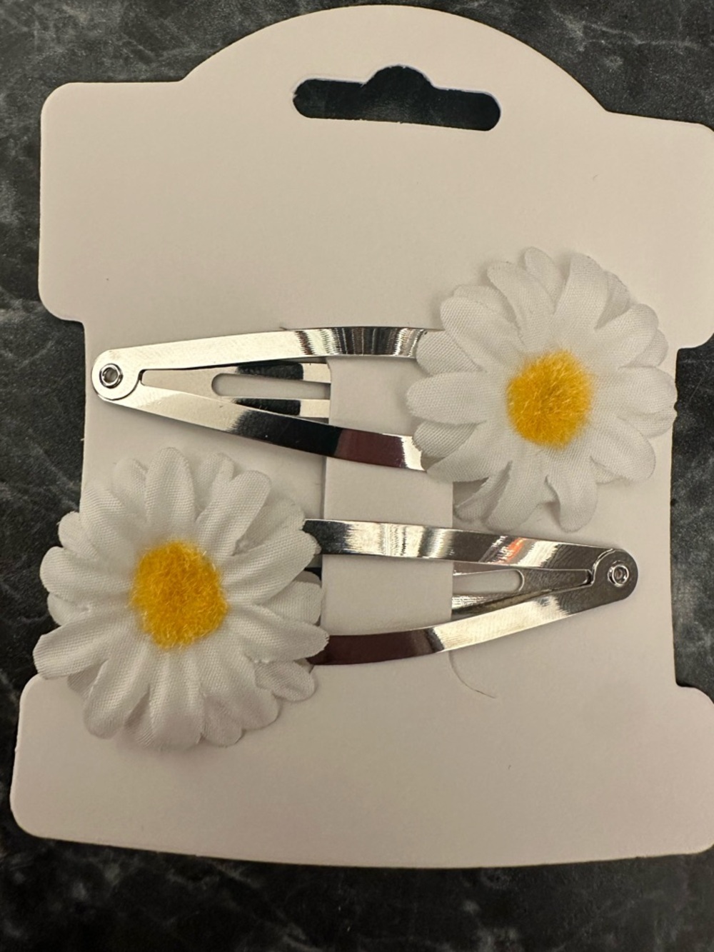 Kids Daisy Snap Hair Clips